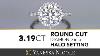 3.90ct Round Diamond Antique Artdeco Style Engagement Wedding Ring 14k Whitegold