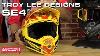 Vintage Bell Moto3 Pro Motocross Helmet Size L Troy Lee Designs Visor